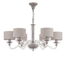 Люстра Maytoni Elegant Maryland ARM526PL-06GR Льняная Серая