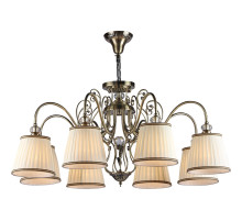 Люстра Maytoni Elegant Vintage ARM420-08-R Белая Бронза Антик