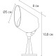 Настенный светильник Artelamp Elsie A1024AL-1BK Черный