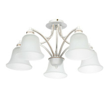Люстра Artelamp Emma A2713PL-5WG Белая с золотом