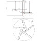 Люстра Artelamp Errai A2195SP-5BK Белая Золото Черная