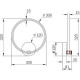 Настенный светильник Artelamp Errai A2195AP-1BK Черный Золото