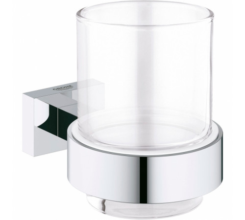 Стакан для зубных щеток Grohe Essentials Cube 40755001 Хром