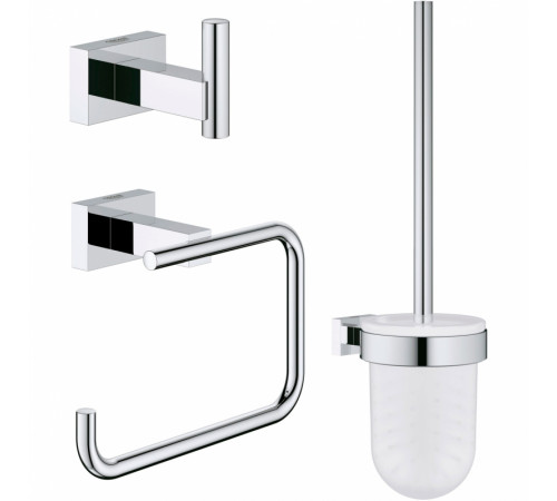 Набор аксессуаров для ванной Grohe Essentials Cube 40757001 Хром