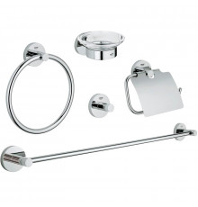 Набор аксессуаров для ванной Grohe Essentials 40344001 Хром