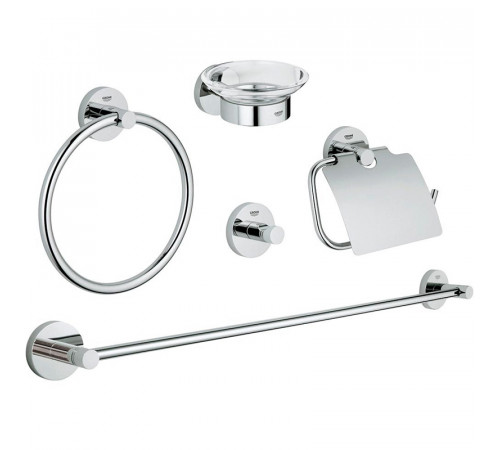 Набор аксессуаров для ванной Grohe Essentials 40344001 Хром