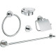 Набор аксессуаров для ванной Grohe Essentials 40344001 Хром