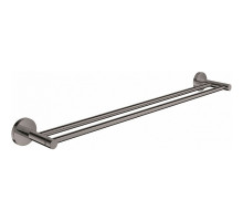 Полотенцедержатель Grohe Essentials 40802A01 двойной Темный графит глянец
