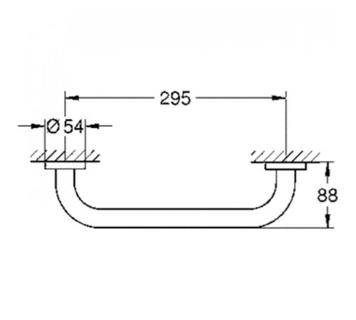 Поручень Grohe Essentials 40421001 Хром