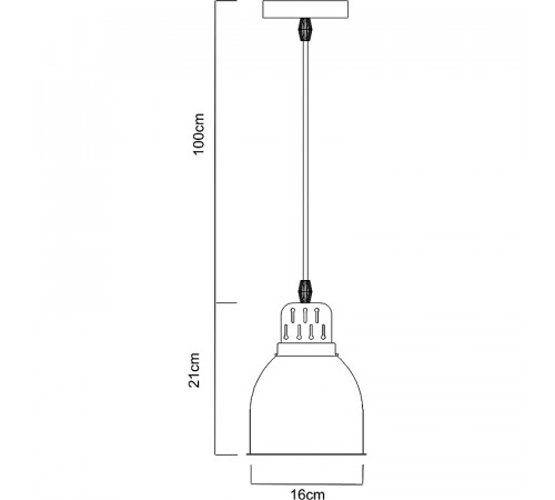 Подвесной светильник Artelamp Eurica A4248SP-1BK Черный