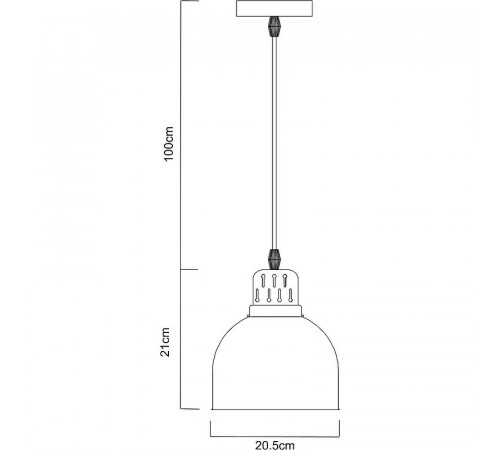 Подвесной светильник Artelamp Eurica A4245SP-1BK Черный