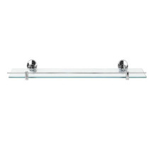 Стеклянная полка Fixsen Europa FX-21803 Хром