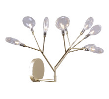 Настенный светильник Crystal Lux Evita AP9 Gold Transparent Прозрачный Золото