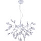 Подвесной светильник Crystal Lux Evita SP63 White Transparent Прозрачный Белый