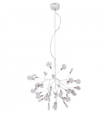 Подвесной светильник Crystal Lux Evita SP36 White Transparent Прозрачный Белый