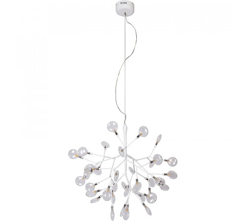 Подвесной светильник Crystal Lux Evita SP36 White Transparent Прозрачный Белый