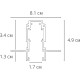 Шинопровод Artelamp Expert-accessories A580206 Черный