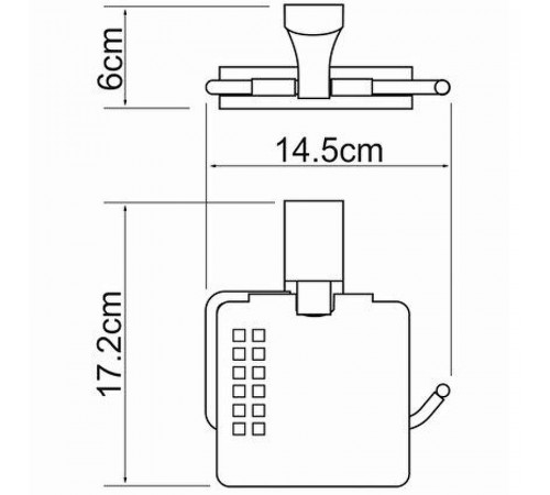 Держатель туалетной бумаги WasserKRAFT Exter K-5225 с крышкой Светлая бронза Держатель туалетной бумаги WasserKRAFT Exter K-5225 с крышкой Светлая бронза