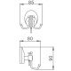 Тройной крючок Frap F16 F1605-3 Хром