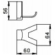 Двойной крючок Frap F18 F1805-2 Хром