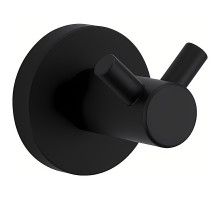 Двойной крючок Frap F302 F30205-2 Черный матовый
