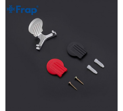 Двойной крючок Frap F33 F3305-2 Хром