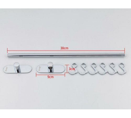 Вешалка для полотенец Frap F38 F3816-6 Хром