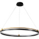 Люстра Crystal Lux Fernando SP88W LED D1000 Black Gold Черная Золото