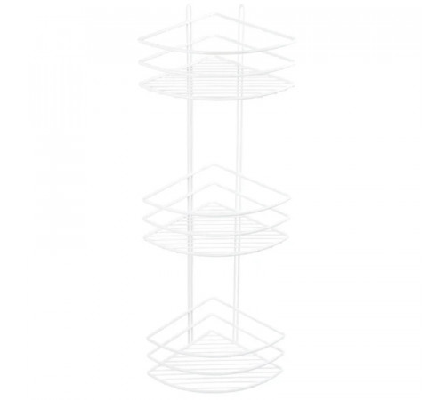 Полка корзина Fixsen FX-710W-3 угловая Белая