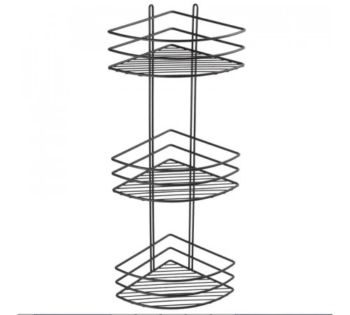 Полка корзина Fixsen FX-710B-3 угловая Черная