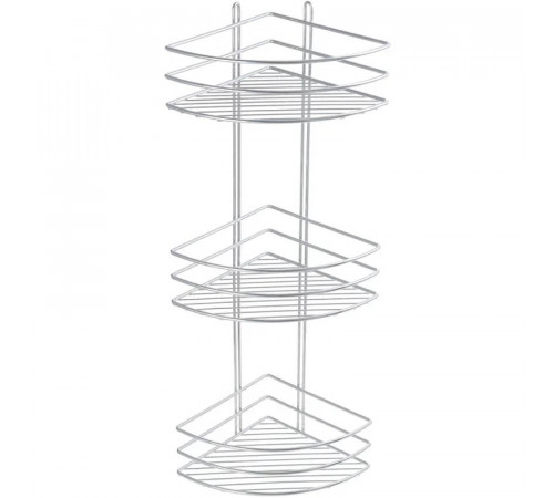 Полка корзина Fixsen FX-710-3 угловая Хром