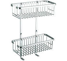 Полка корзина Frap F353-1 Хром