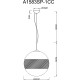 Подвесной светильник Artelamp Galactica A1583SP-1CC Прозрачный Хром