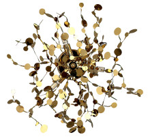 Настенный светильник Crystal Lux Garden AP-PL3 D400 Gold Золото