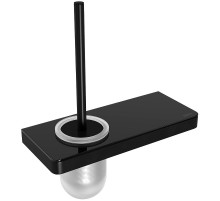 Ершик для унитаза Lemark Glass Line 9762033 Черный матовый