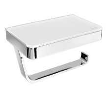 Держатель туалетной бумаги Lemark Glass Line 9721028 Хром