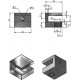 Стеклянная полка STWORKI Glass Shelf 80 3GW264TTKK000 Черная