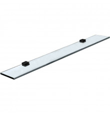 Стеклянная полка STWORKI Glass Shelf 100 3GW266TTKK000 Черная