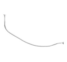Карниз для ванны 1MarKa Gracia 170x100 05гр1710г Хром