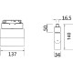 Трековый светильник Maytoni Gravity Points Rot TR077-2-10W4K-B Черный