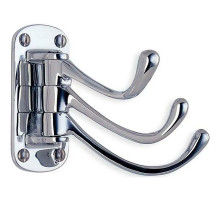 Тройной крючок Haiba HB208-3 Хром