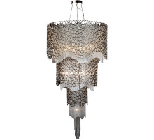 Люстра Crystal Lux Hauberk SP-PL12+8+4 Никель