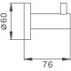 Крючок Haiba HB8305-1 Нержавеющая сталь