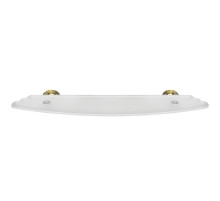 Стеклянная полка Colombo Design Hermitage В3316.HPS Золото