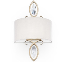 Настенный светильник Maytoni House Luxe H006WL-01G Кремовый Золото антик