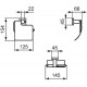 Держатель туалетной бумаги Ideal Standard IOM E2191AA с крышкой Хром