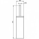 Ершик для унитаза Ideal Standard IOM A9108MY Хром