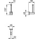 Держатель запасного рулона Ideal Standard IOM E2199AA Хром