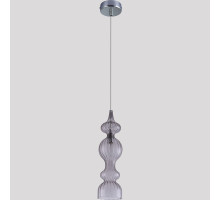 Подвесной светильник Crystal Lux Iris SP1 A Smoke Дымчатый Хром