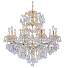 Люстра Crystal Lux Isabel SP11 Gold Transparent Прозрачная Золото